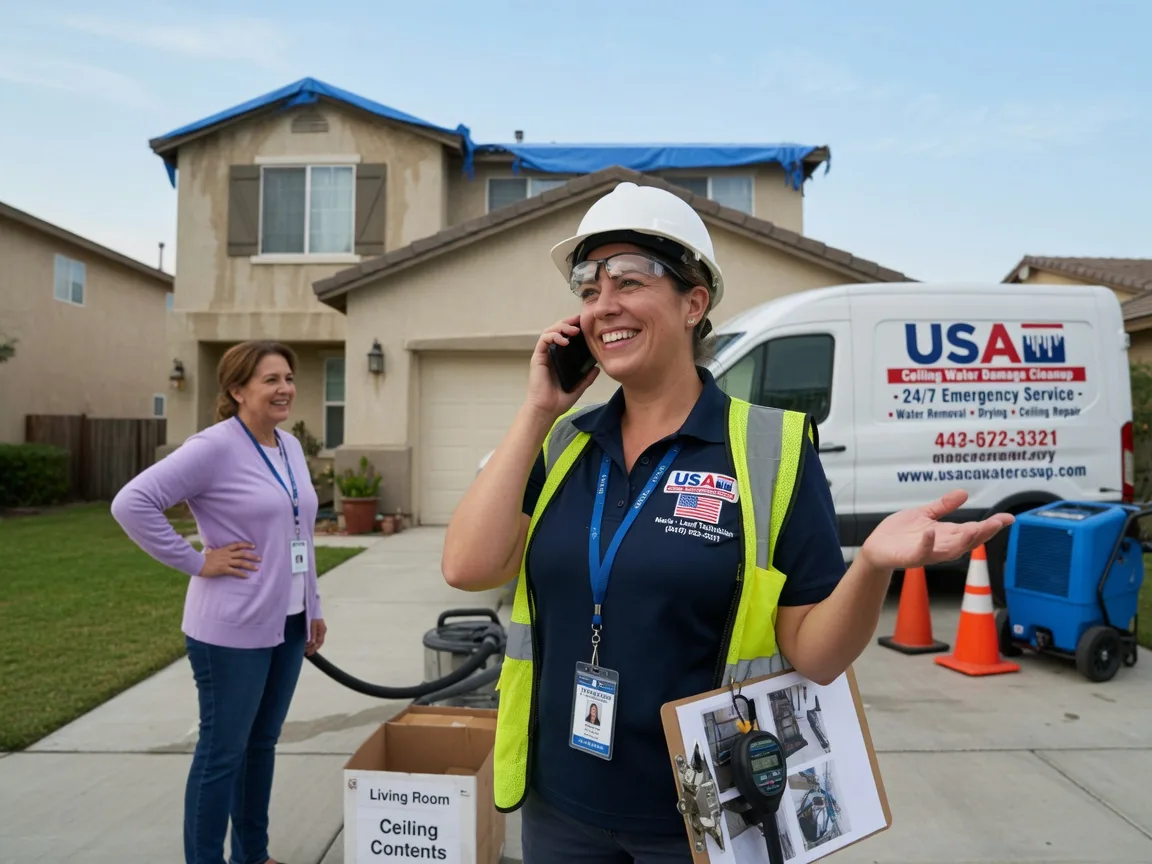 Ceiling Water Damage Restoration Moundridge, KS FAQs